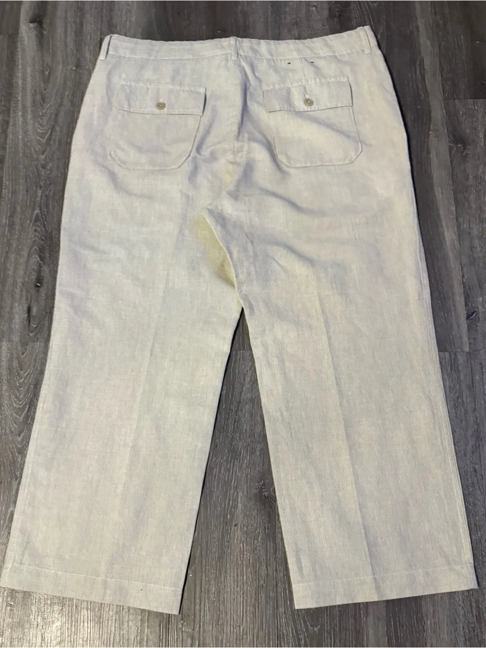 Banana Republic Men's Light Gray Chinos Size W36